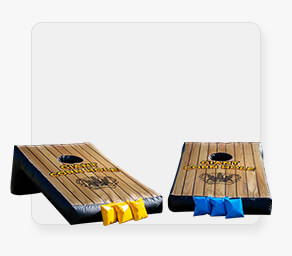 GIANT INFLATABLE CORN HOLE