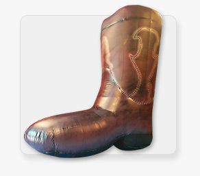 Inflatable Cowboy Boot